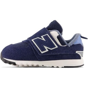 New Balance Baby Boys’ 574 New-b Hook-and-Loop Sneakers | Casual Shoes(Nb Navy/Heritage Blue)