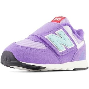 New Balance Baby Boys’ 574 New-b Hook-and-Loop Sneakers | Casual Shoes(Violet Crush/Bright Cyan)
