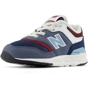 New Balance Baby Boys’ 997h V1 Bungee Sneakers | Casual Shoes(Dark Arctic Grey/Nb Navy/Mercury Red)