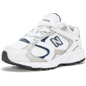 New Balance Kid’s 408 Bungee Lace | Casual Shoes(White/Natural Indigo)