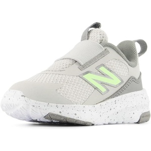 New Balance Kid’s 468 Slip On Running Shoe (Little Kid)(Grey Matter/Afterglow)