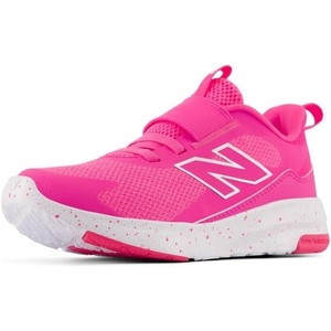 New Balance Kid’s 468 Slip On Running Shoe (Little Kid)(Pink Heat/Nb White)