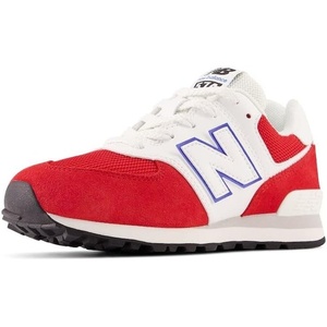 New Balance Kids’ 574 V1 Neo Sole Lace-up(Team Red/White/Bright Lapis)
