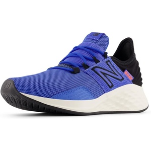 New Balance Kids’ Fresh Foam Roav V1 Lace-up Sneaker(Blue Bird/Black)