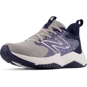New Balance Kids’ Rave Run V2 Lace-Up Running Shoes(Raincloud/Dream State/Nb Navy)
