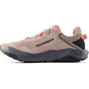 New Balance Mens Dynasoft Nitrel V6 Trail Running Shoe(Flat Taupe/Urgent Red/Black)