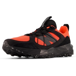 New Balance Men’s Dynasoft Tektrel V1 Suede Trail Running Shoes(Black/Urgent Red/Slate Grey)