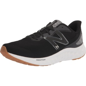 New Balance Men’s Fresh Foam Arishi V4 Running Shoe(Black/Silver Metallic/Gum 020)