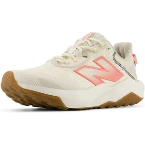 New Balance Women’s Dynasoft Nitrel V6 Trail Running Shoes(Angora/Sunfade Red/Timberwolf)