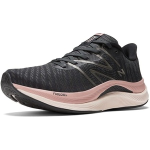 New Balance Women’s FuelCell Propel V4 Running Shoe(Black/Quartz Pink/Pink Moon)