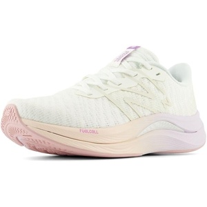 New Balance Women’s FuelCell Propel V4 Running Shoe(Sea Salt/Purple Fade)