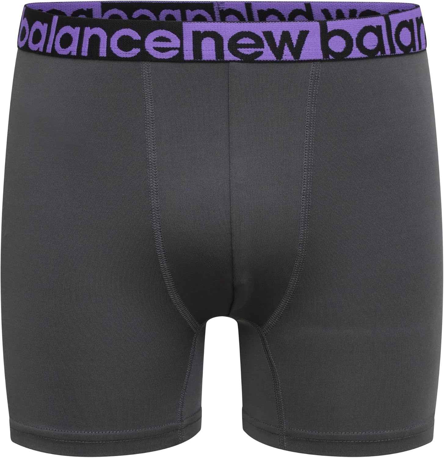 image:imageNew Balance Boys 35 Underwear Performance Boxer Briefs 4 PackElectric Thunderbolt CamoElectric IndigoMagnetBlack