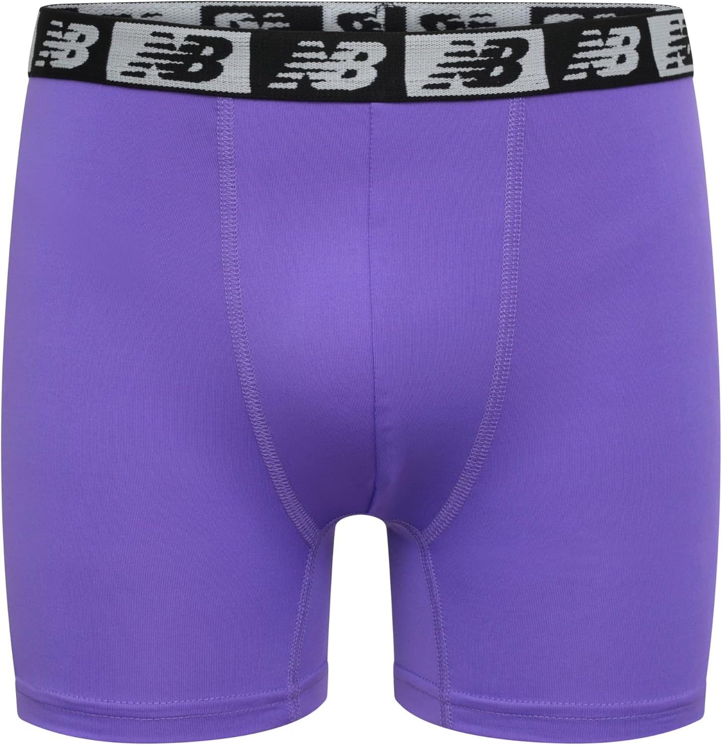 image:imageNew Balance Boys 35 Underwear Performance Boxer Briefs 4 PackElectric Thunderbolt CamoElectric IndigoMagnetBlack