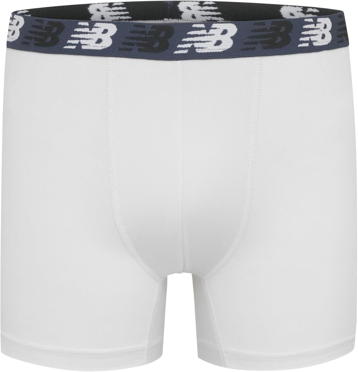 image:imageNew Balance Boys 35 Underwear Performance Boxer Briefs 4 PackNavy Dark ArticBlackNavyIce