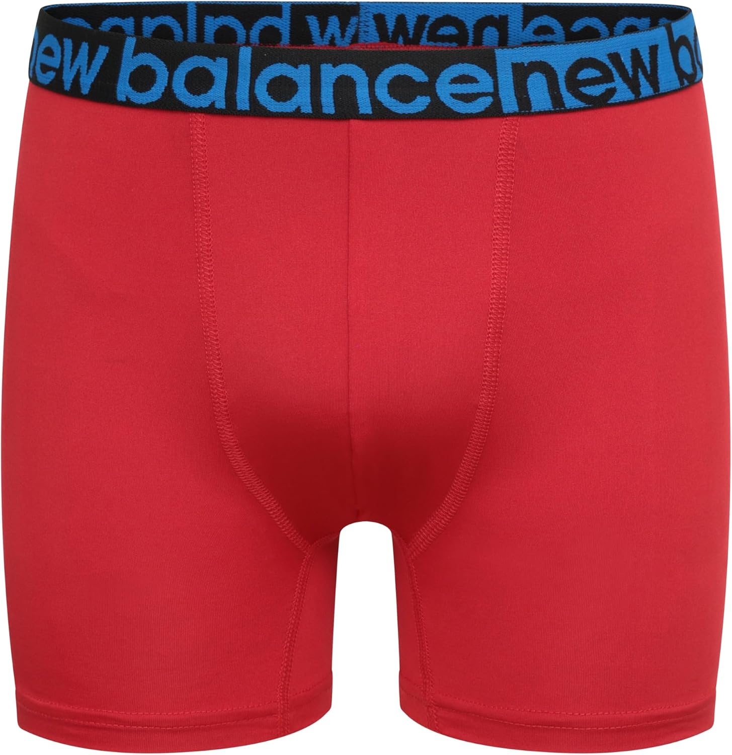 image:imageNew Balance Boys 35 Underwear Performance Boxer Briefs 4 PackTeam Red Thunderbolt CamoBlue GraphiteTeam RedBlack