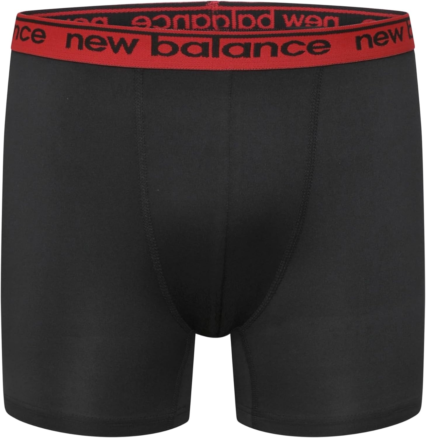 image:imageNew Balance Boys Nonbrushed Jersey Sport Performance Wicking Boxer Briefs Underwear Multi PackBlackBlackBlackBlackBlack Electric Sky