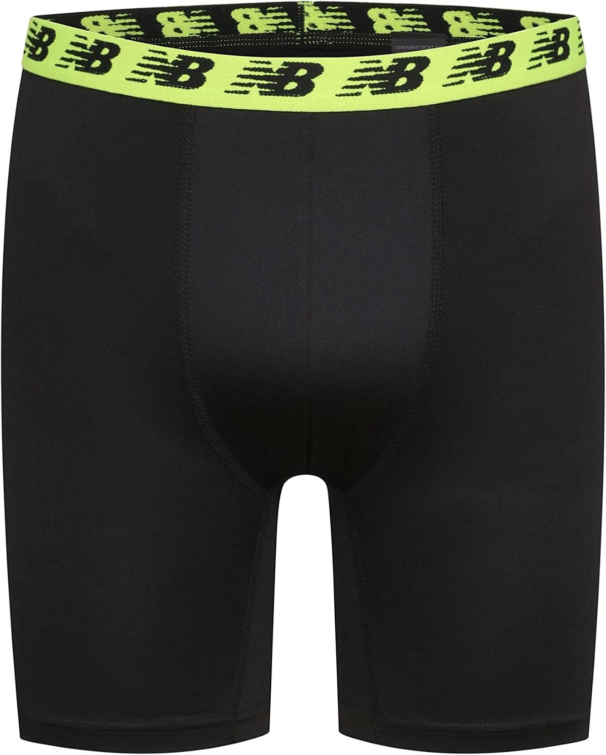 image:imageNew Balance Boys Nonbrushed Jersey Sport Performance Wicking Boxer Briefs Underwear Multi PackBlackHiliteSteel