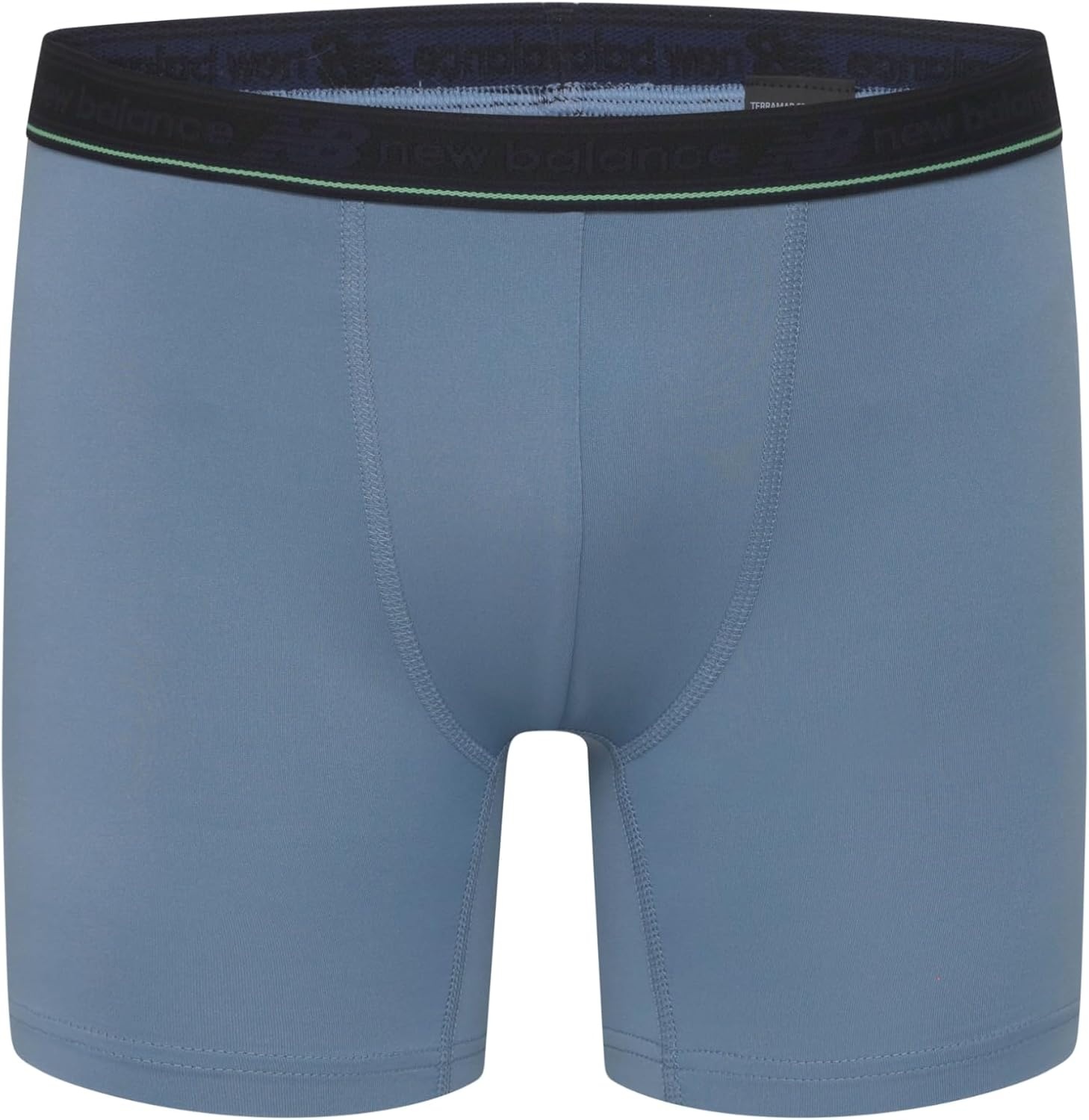 image:imageNew Balance Boys Nonbrushed Jersey Sport Performance Wicking Boxer Briefs Underwear Multi PackBlackTeam NavyFrosted GlassStillwaterTeam NavyBlack