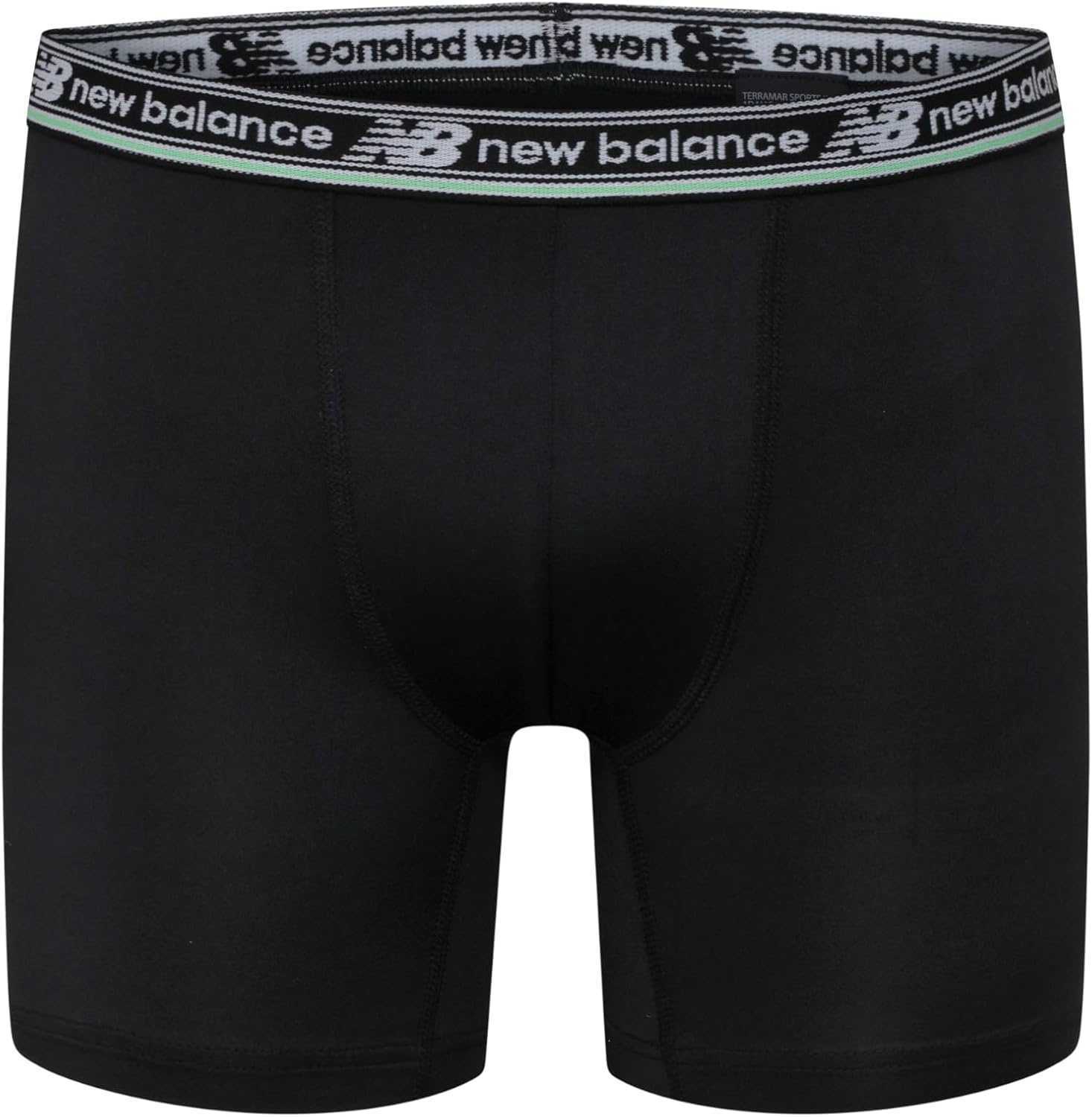 image:imageNew Balance Boys Nonbrushed Jersey Sport Performance Wicking Boxer Briefs Underwear Multi PackBlackTeam NavyFrosted GlassStillwaterTeam NavyBlack