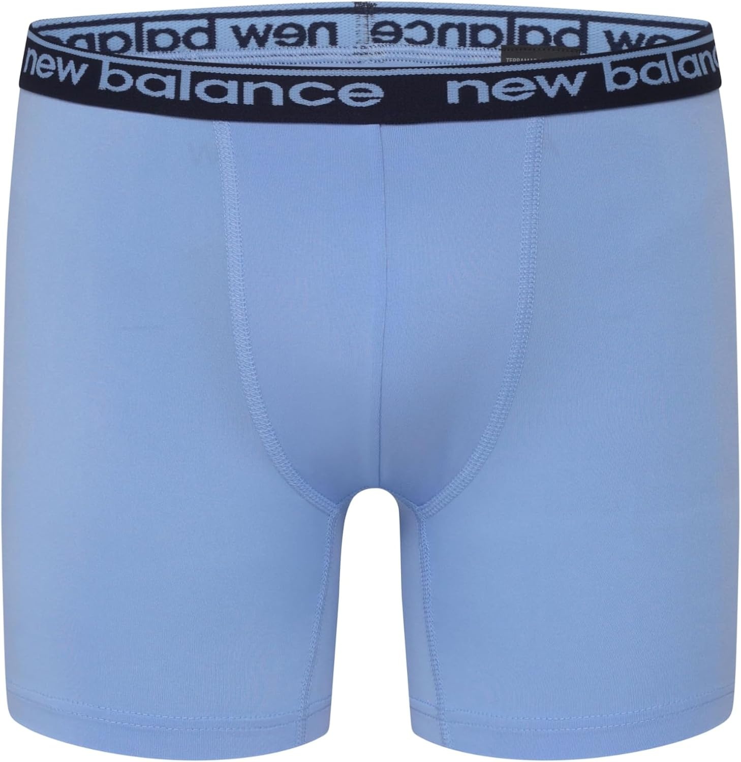 image:imageNew Balance Boys Nonbrushed Jersey Sport Performance Wicking Boxer Briefs Underwear Multi PackTeam NavyCastlerockElectric SkyTeam RoyalCastlerockTeam Navy