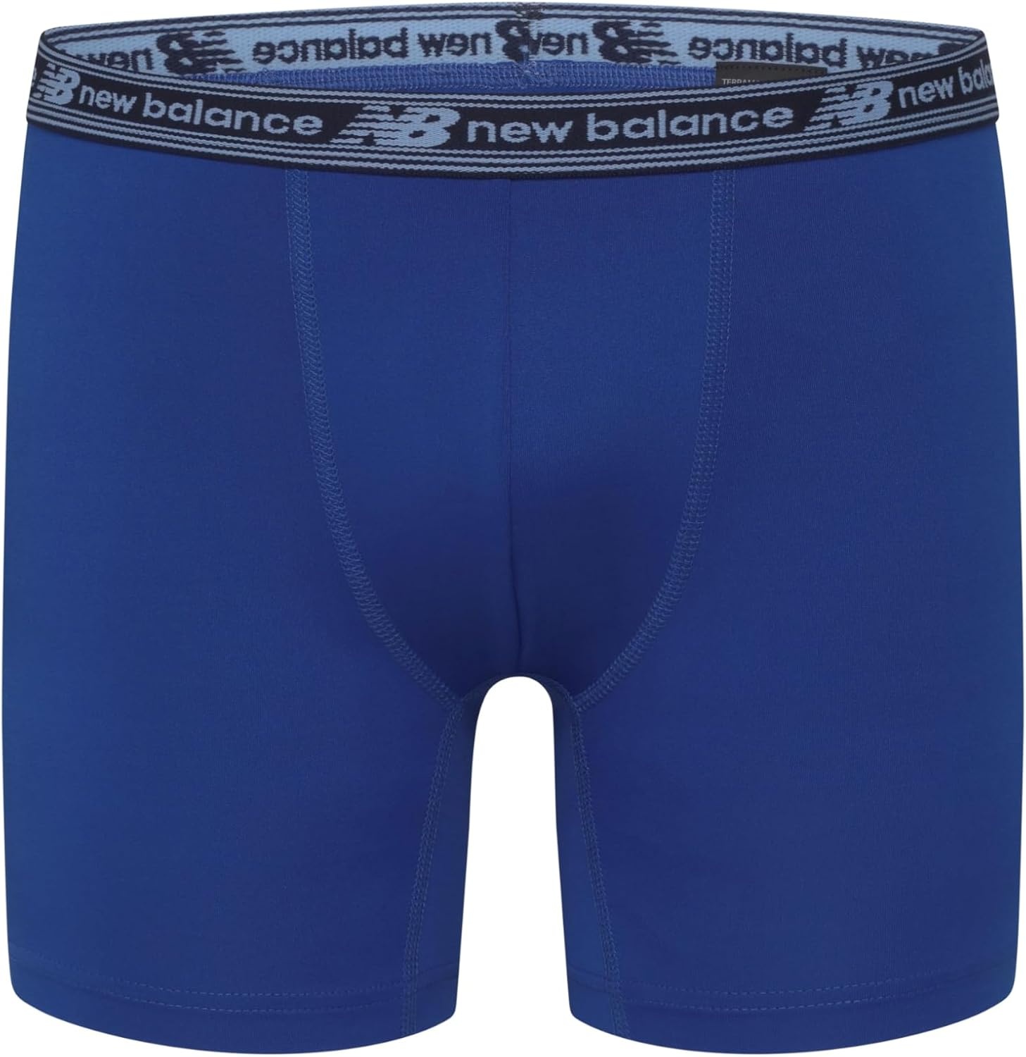 image:imageNew Balance Boys Nonbrushed Jersey Sport Performance Wicking Boxer Briefs Underwear Multi PackTeam NavyCastlerockElectric SkyTeam RoyalCastlerockTeam Navy