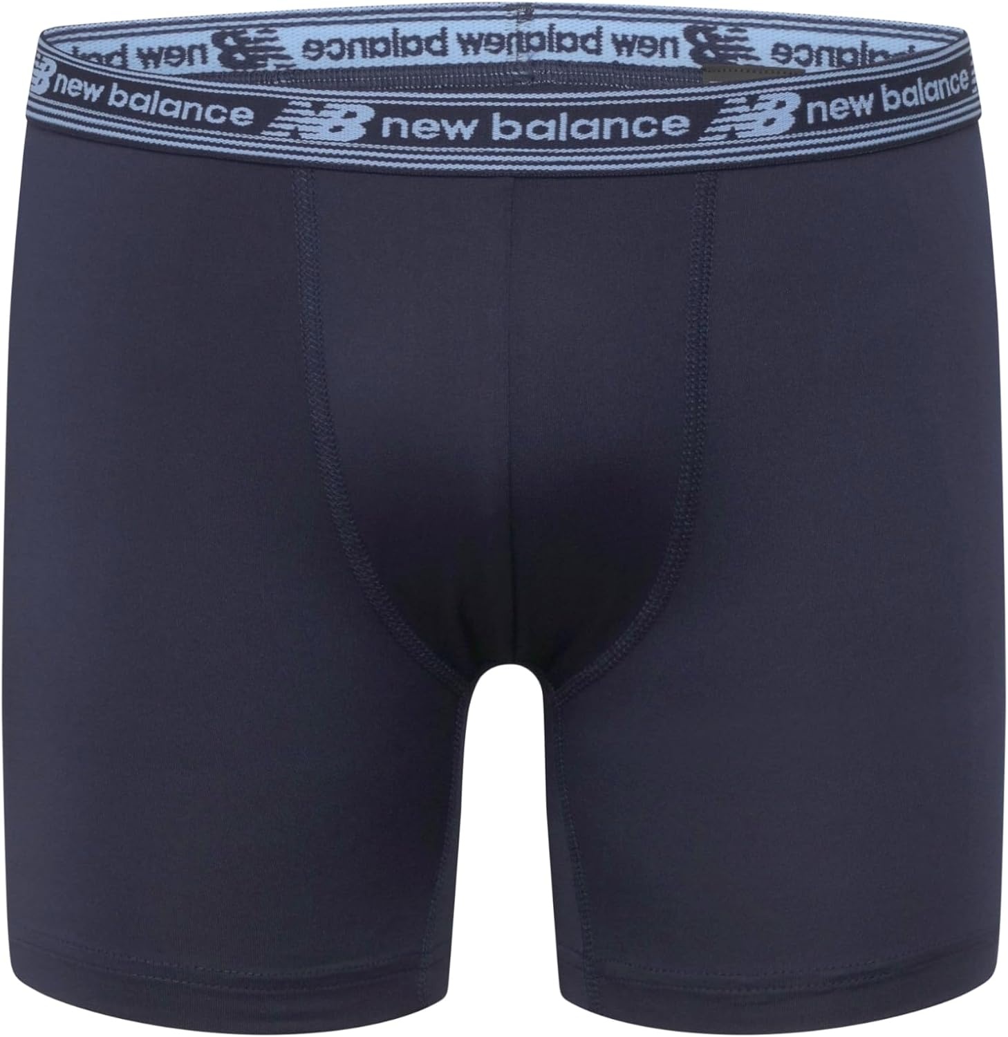 image:imageNew Balance Boys Nonbrushed Jersey Sport Performance Wicking Boxer Briefs Underwear Multi PackTeam NavyCastlerockElectric SkyTeam RoyalCastlerockTeam Navy