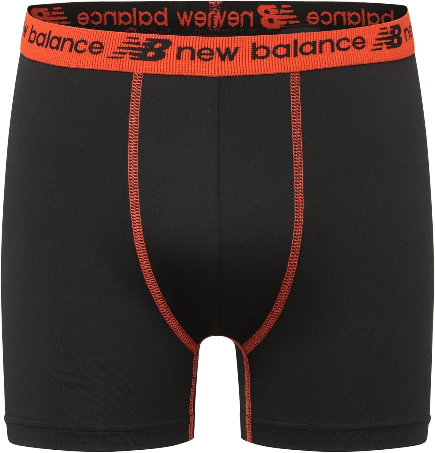image:imageNew Balance Boys Tagless Moisture Wicking Breathable Boxer Briefs Underwear 2 Performance2 MeshAiryIceNeo FlameBlack