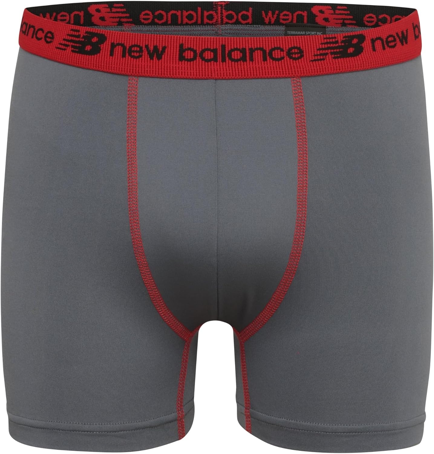 image:imageNew Balance Boys Tagless Moisture Wicking Breathable Boxer Briefs Underwear 2 Performance2 MeshTeam RoyalTeam RedDark Arctic GreyBlack