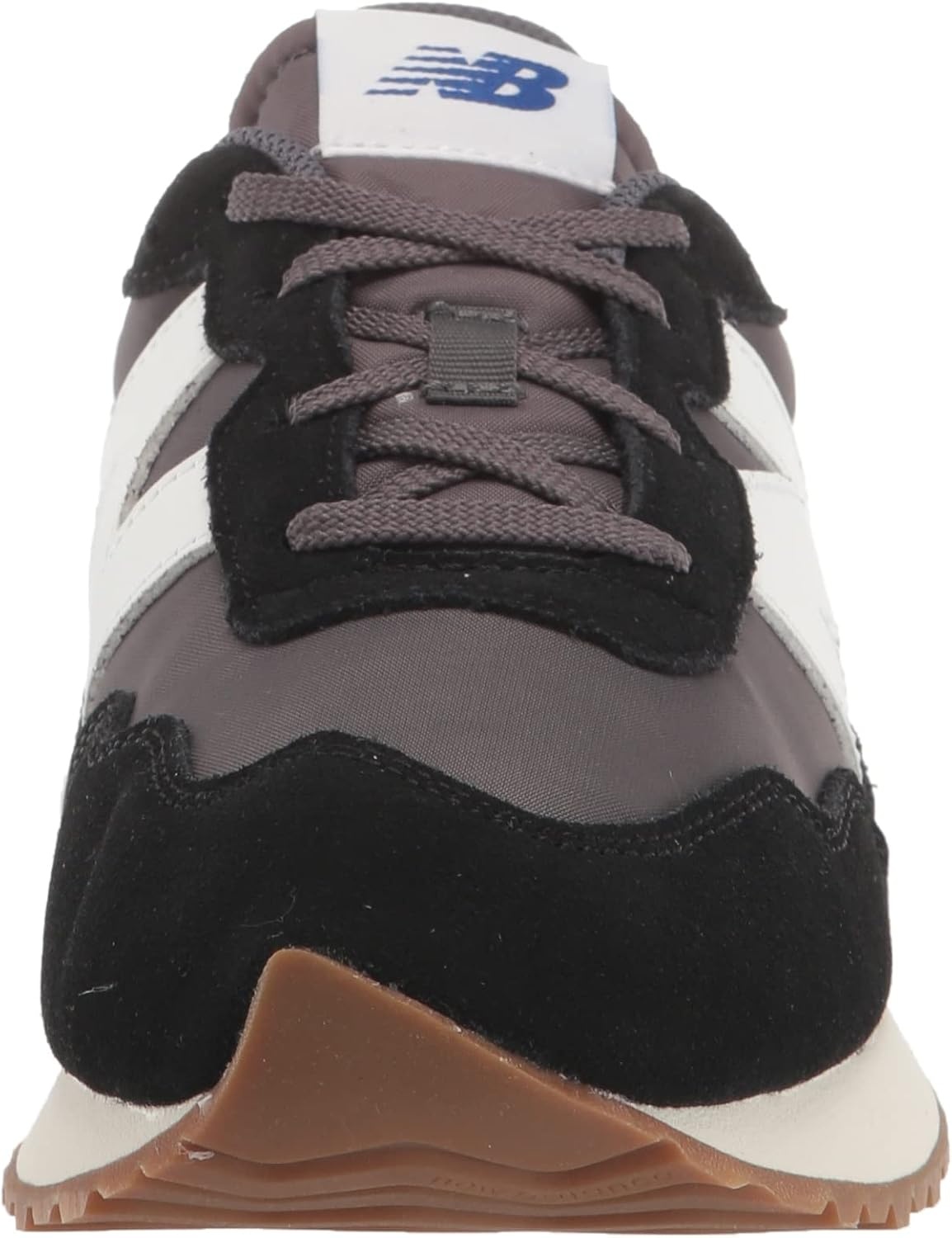 image:imageNew Balance Kids 237 V1 Laceup SneakerBlackMoonbeam
