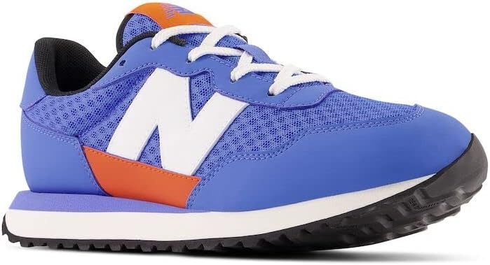 image:imageNew Balance Kids 237 V1 Laceup SneakerBright LapisPoppy