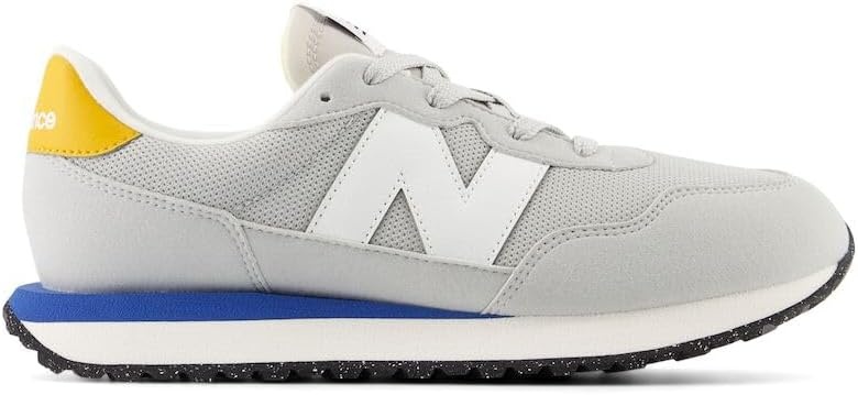 image:imageNew Balance Kids 237 V1 Laceup SneakerBrighton GreyBlue Agate