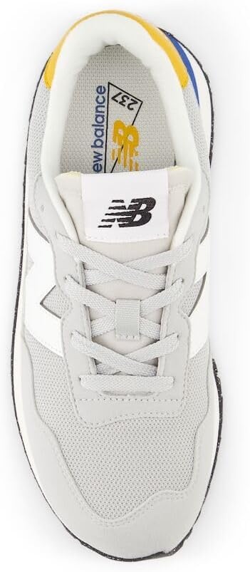 image:imageNew Balance Kids 237 V1 Laceup SneakerBrighton GreyBlue Agate