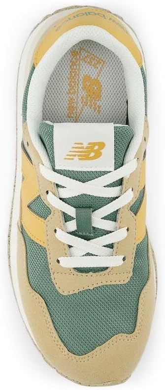 image:imageNew Balance Kids 237 V1 Laceup SneakerDark JuniperDried Apricot