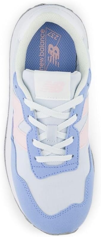 image:imageNew Balance Kids 237 V1 Laceup SneakerIce BlueRose Sugar