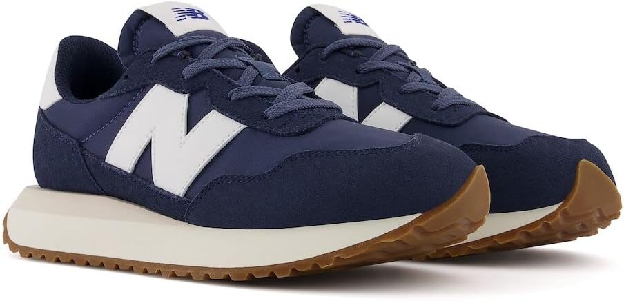 image:imageNew Balance Kids 237 V1 Laceup SneakerNatural IndigoMoonbeam
