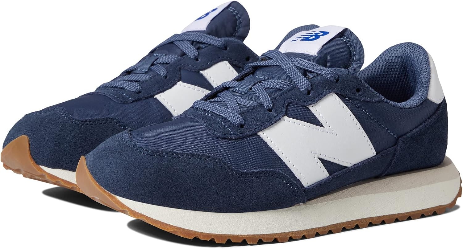 image:imageNew Balance Kids 237 V1 Laceup SneakerNatural IndigoMoonbeam