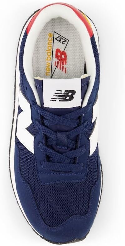 image:imageNew Balance Kids 237 V1 Laceup SneakerNb NavyVarsity Gold