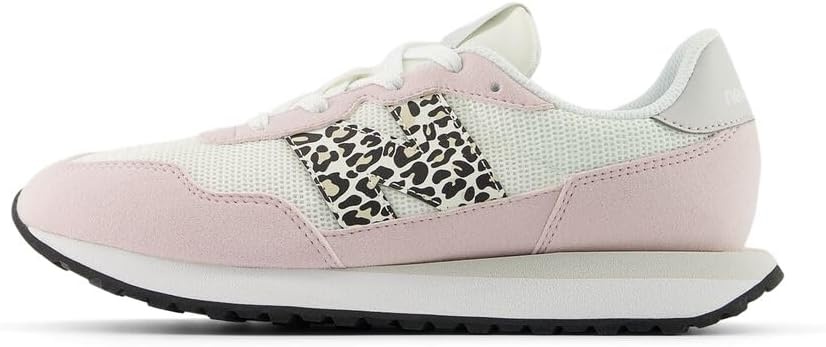 image:imageNew Balance Kids 237 V1 Laceup SneakerSea SaltStone Pink