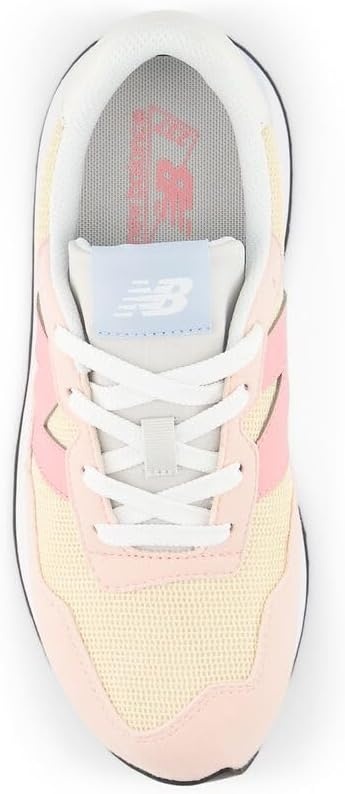 image:imageNew Balance Kids 237 V1 Laceup SneakerSherbertDouble Bubble