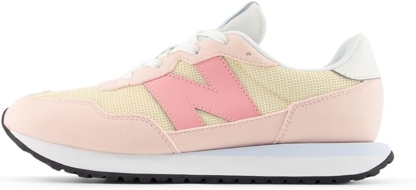 image:imageNew Balance Kids 237 V1 Laceup SneakerSherbertDouble Bubble