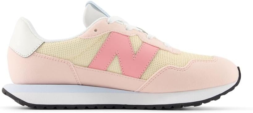 image:imageNew Balance Kids 237 V1 Laceup SneakerSherbertDouble Bubble