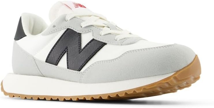 image:imageNew Balance Kids 237 V1 Laceup SneakerWhiteBlack