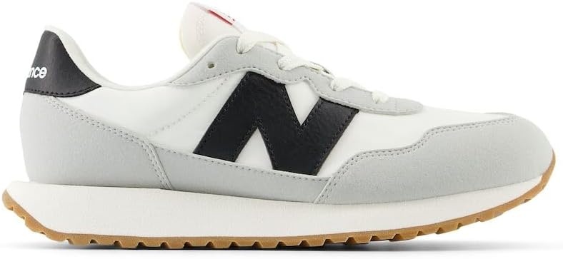 image:imageNew Balance Kids 237 V1 Laceup SneakerWhiteBlack