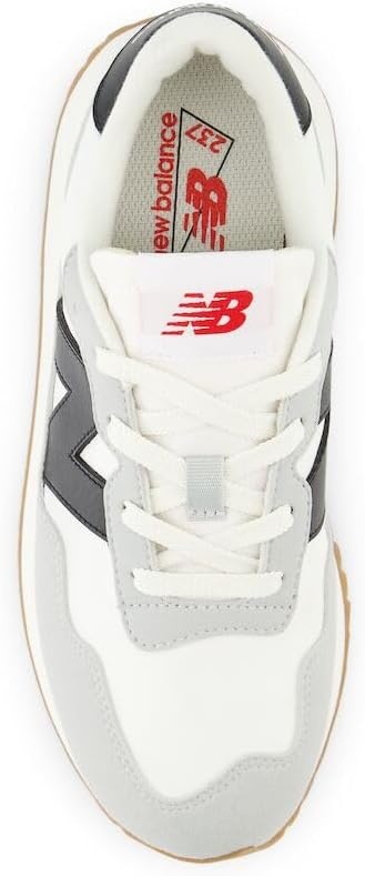 image:imageNew Balance Kids 237 V1 Laceup SneakerWhiteBlack
