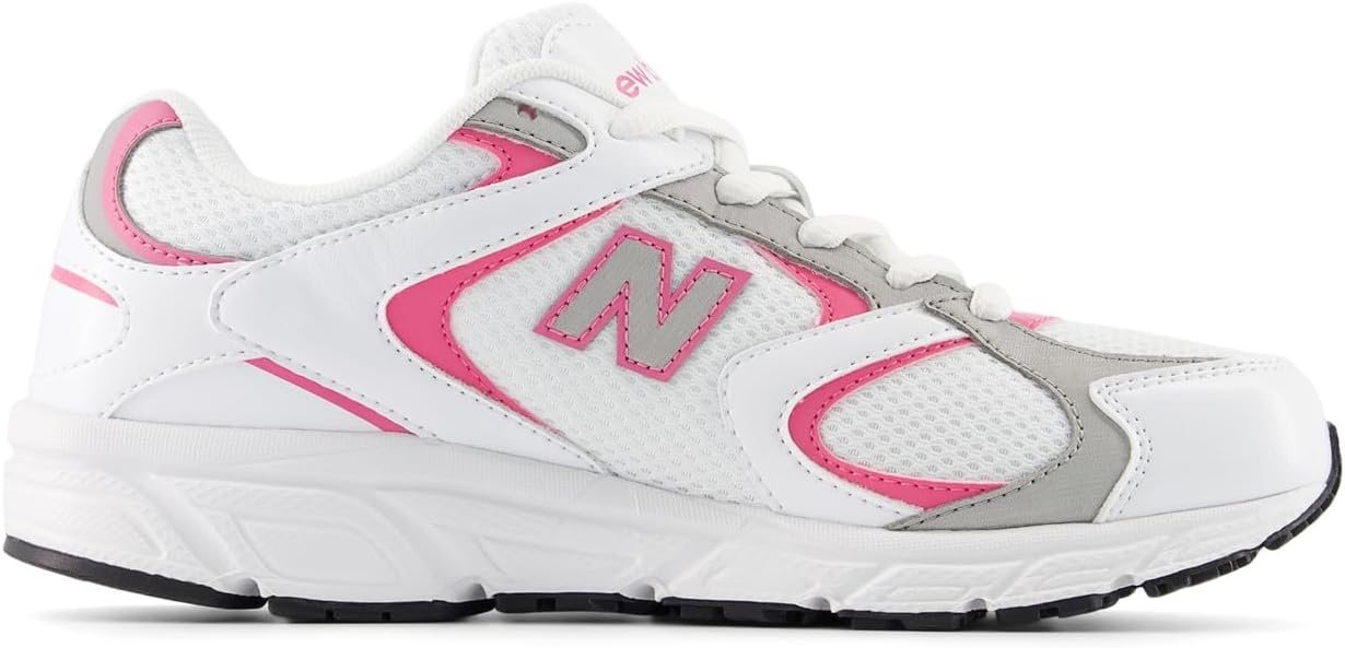 image:imageNew Balance Kids 408 V1 Laceup Casual ShoesNb 103 WhitePink Satin