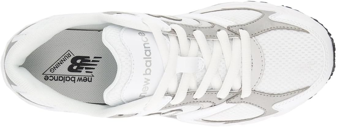image:imageNew Balance Kids 408 V1 Laceup Casual ShoesNb 103 WhiteSilver Metallic