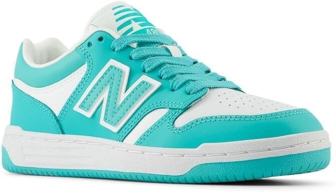 image:imageNew Balance Kids 480 V1 Laceup SneakerAirytealWhite