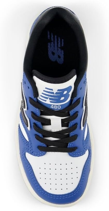 image:imageNew Balance Kids 480 V1 Laceup SneakerBlue AgateWhite