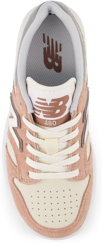 image:imageNew Balance Kids 480 V1 Laceup SneakerLandslideLinenPecan