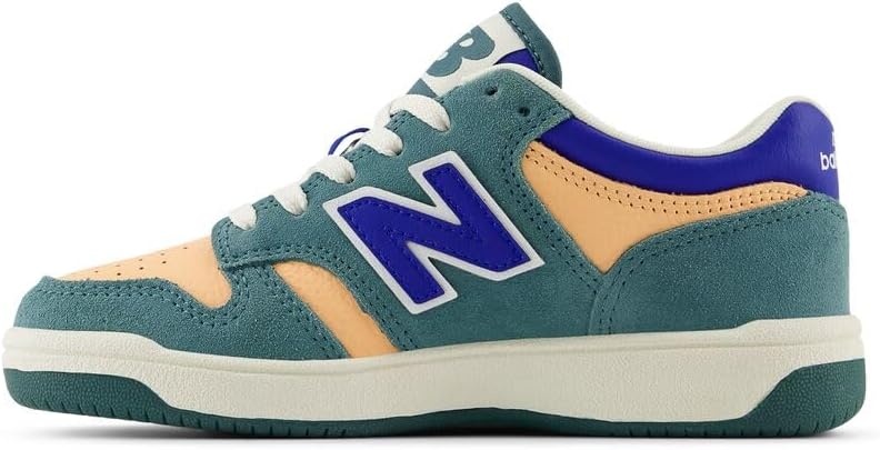 image:imageNew Balance Kids 480 V1 Laceup SneakerNew SprucePeach BlossomTeam Royal